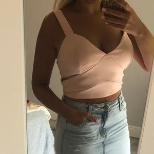 Cut out crop top